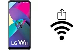 Come generare un codice QR con la password Wi-Fi su un LG W11