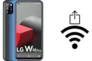 Come generare un codice QR con la password Wi-Fi su un LG W41