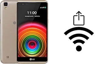 Come generare un codice QR con la password Wi-Fi su un LG X power