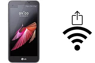 Come generare un codice QR con la password Wi-Fi su un LG X screen