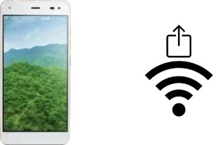 Come generare un codice QR con la password Wi-Fi su un Lyf Earth 1