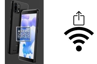 Come generare un codice QR con la password Wi-Fi su un Maxwest Astro 55r