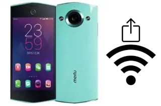 Come generare un codice QR con la password Wi-Fi su un Meitu M4