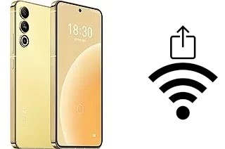 Come generare un codice QR con la password Wi-Fi su un Meizu 20