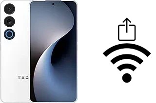 Come generare un codice QR con la password Wi-Fi su un Meizu 21 Note