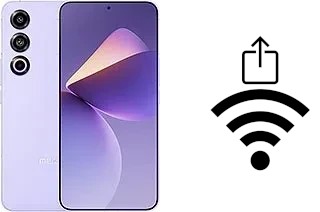 Come generare un codice QR con la password Wi-Fi su un Meizu 21