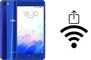 Come generare un codice QR con la password Wi-Fi su un Meizu M3x