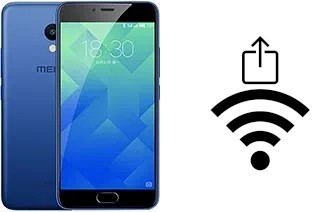 Come generare un codice QR con la password Wi-Fi su un Meizu M5