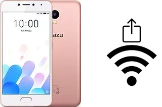 Come generare un codice QR con la password Wi-Fi su un Meizu M5c