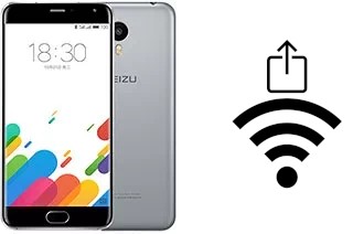 Come generare un codice QR con la password Wi-Fi su un Meizu M1 Metal