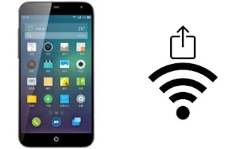 Come generare un codice QR con la password Wi-Fi su un Meizu MX3