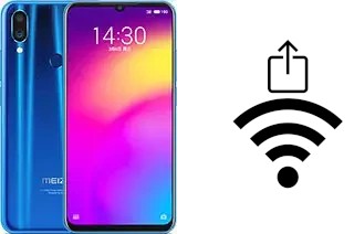 Come generare un codice QR con la password Wi-Fi su un Meizu Note 9