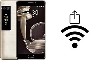 Come generare un codice QR con la password Wi-Fi su un Meizu Pro 7 Plus