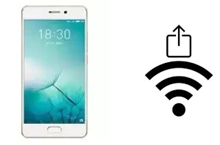 Come generare un codice QR con la password Wi-Fi su un Meizu Pro 7 Standard Edition