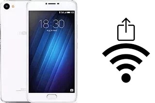 Come generare un codice QR con la password Wi-Fi su un Meizu U20