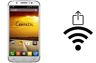 Come generare un codice QR con la password Wi-Fi su un Micromax A119 Canvas XL