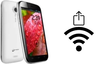 Come generare un codice QR con la password Wi-Fi su un Micromax A116 Canvas HD