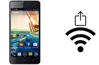 Come generare un codice QR con la password Wi-Fi su un Micromax A350 Canvas Knight