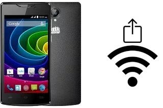 Come generare un codice QR con la password Wi-Fi su un Micromax Bolt D320