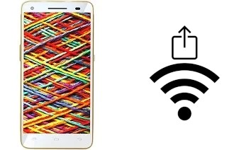 Come generare un codice QR con la password Wi-Fi su un Micromax Canvas 4 Plus A315