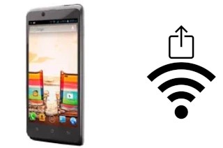 Come generare un codice QR con la password Wi-Fi su un Micromax A113 Canvas Ego