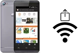 Come generare un codice QR con la password Wi-Fi su un Micromax Canvas Fire 4 A107