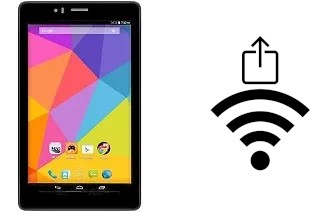 Come generare un codice QR con la password Wi-Fi su un Micromax Canvas Tab P470