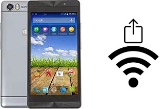 Come generare un codice QR con la password Wi-Fi su un Micromax Canvas Fire 4G Plus Q412