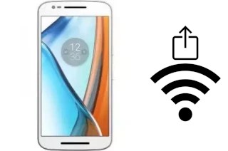 Come generare un codice QR con la password Wi-Fi su un Moto E3 Power