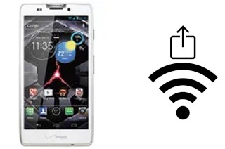 Come generare un codice QR con la password Wi-Fi su un Motorola DROID RAZR HD