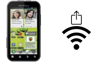 Come generare un codice QR con la password Wi-Fi su un Motorola DEFY+