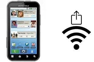 Come generare un codice QR con la password Wi-Fi su un Motorola DEFY