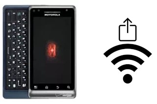 Come generare un codice QR con la password Wi-Fi su un Motorola DROID 2