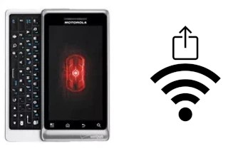 Come generare un codice QR con la password Wi-Fi su un Motorola DROID 2 Global