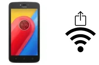 Come generare un codice QR con la password Wi-Fi su un Motorola Moto C 4G