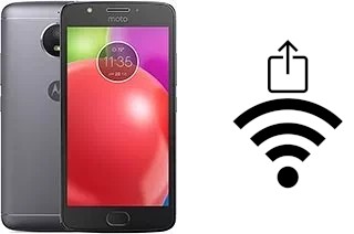 Come generare un codice QR con la password Wi-Fi su un Motorola Moto E4