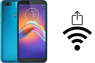 Come generare un codice QR con la password Wi-Fi su un Motorola Moto E6 Play