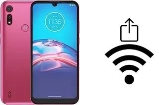 Come generare un codice QR con la password Wi-Fi su un Motorola Moto E6i