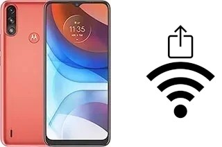 Come generare un codice QR con la password Wi-Fi su un Motorola Moto E7 Power