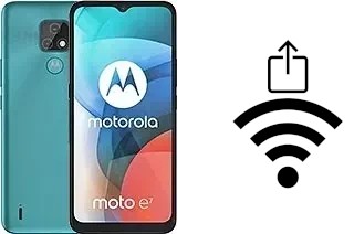 Come generare un codice QR con la password Wi-Fi su un Motorola Moto E7