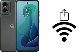 Come generare un codice QR con la password Wi-Fi su un Motorola Moto G (2024)