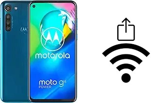 Come generare un codice QR con la password Wi-Fi su un Motorola Moto G8 Power