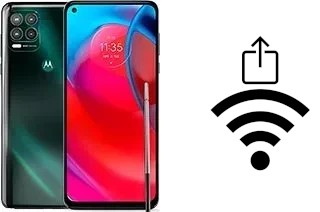 Come generare un codice QR con la password Wi-Fi su un Motorola Moto G Stylus 5G