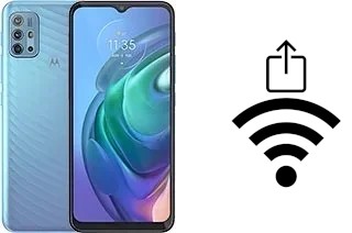 Come generare un codice QR con la password Wi-Fi su un Motorola Moto G10 Power