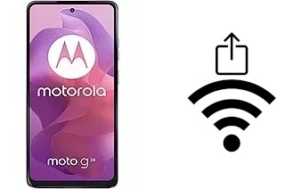 Come generare un codice QR con la password Wi-Fi su un Motorola Moto G24