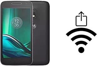 Come generare un codice QR con la password Wi-Fi su un Motorola Moto G4 Play