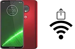 Come generare un codice QR con la password Wi-Fi su un Motorola Moto G7 Plus