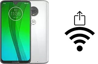 Come generare un codice QR con la password Wi-Fi su un Motorola Moto G7