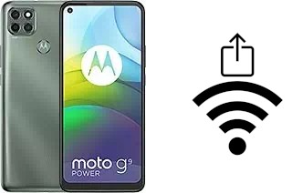 Come generare un codice QR con la password Wi-Fi su un Motorola Moto G9 Power