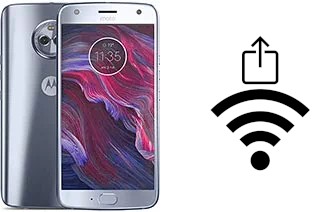 Come generare un codice QR con la password Wi-Fi su un Motorola Moto X4